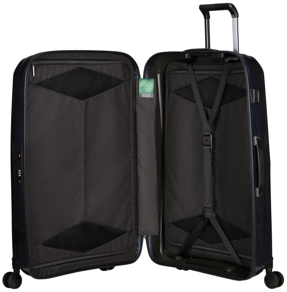 Samsonite Major-Lite Spinner L Koffer Hartschale Midnight Blue - Blau