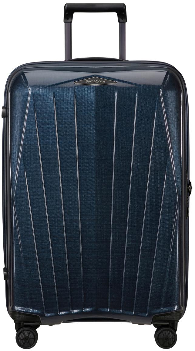 Samsonite Major-Lite Spinner M Koffer Hartschale Midnight Blue - Blau