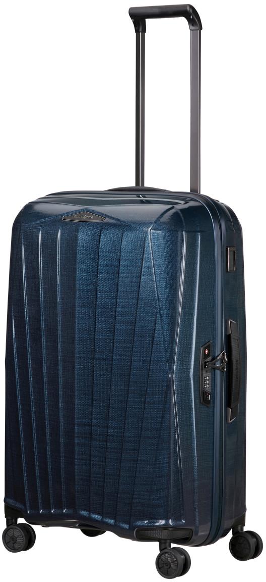 Samsonite Major-Lite Spinner M Koffer Hartschale Midnight Blue - Blau