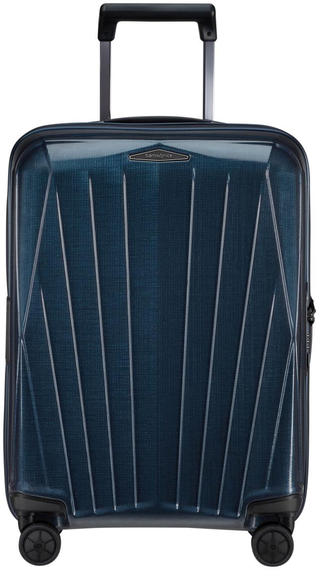 Samsonite Major-Lite Spinner S Handgepäckkoffer Hartschale Midnight Blue - Blau