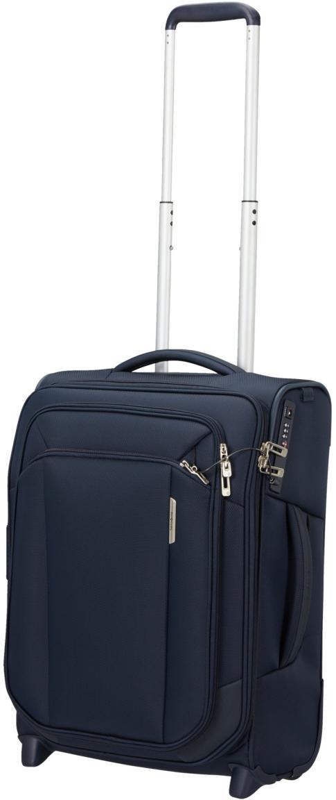 Samsonite Respark Upright 55cm Midnight Blue erweiterbarer Handgepäcktrolley