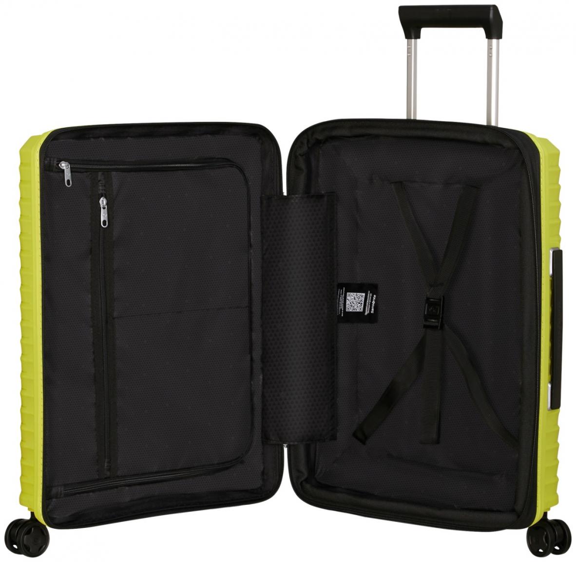 Samsonite Upscape Spinner S 55cm Easy Access Handgepäckkoffer Lime