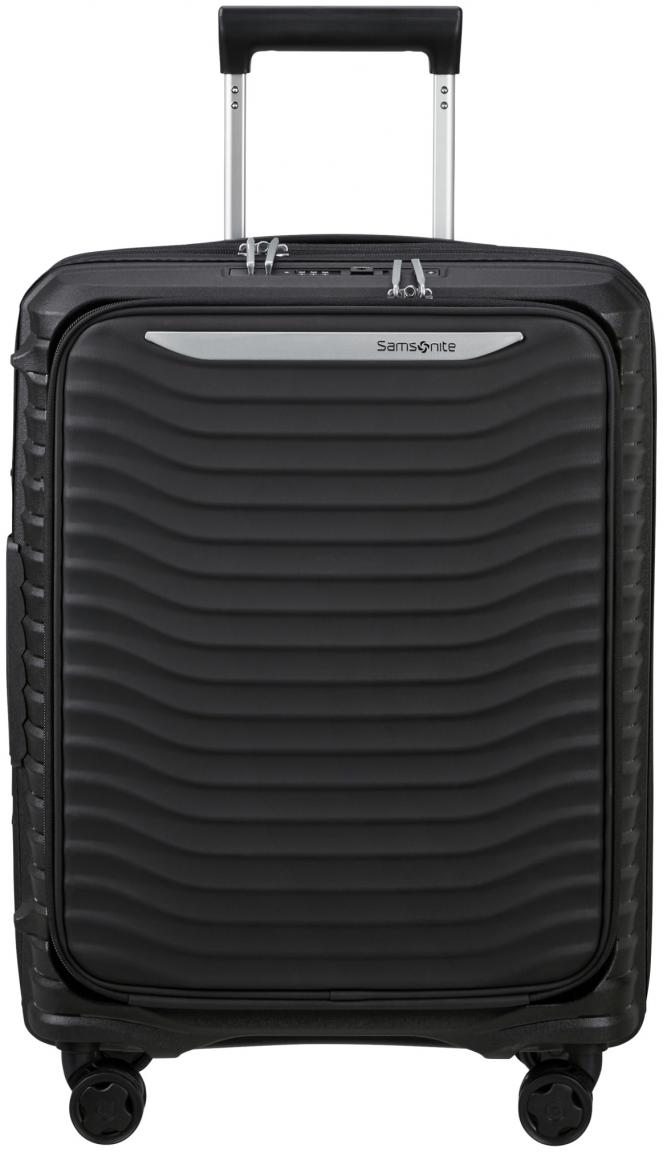 Samsonite Upscape Spinner S 55cm Easy Access erweiterbar Kabinenkoffer schwarz