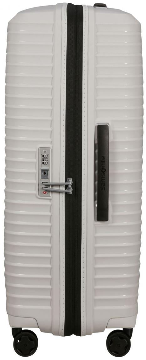 Samsonite Urlaubskoffer weiß Upscape Spinner L 75cm Cloud White