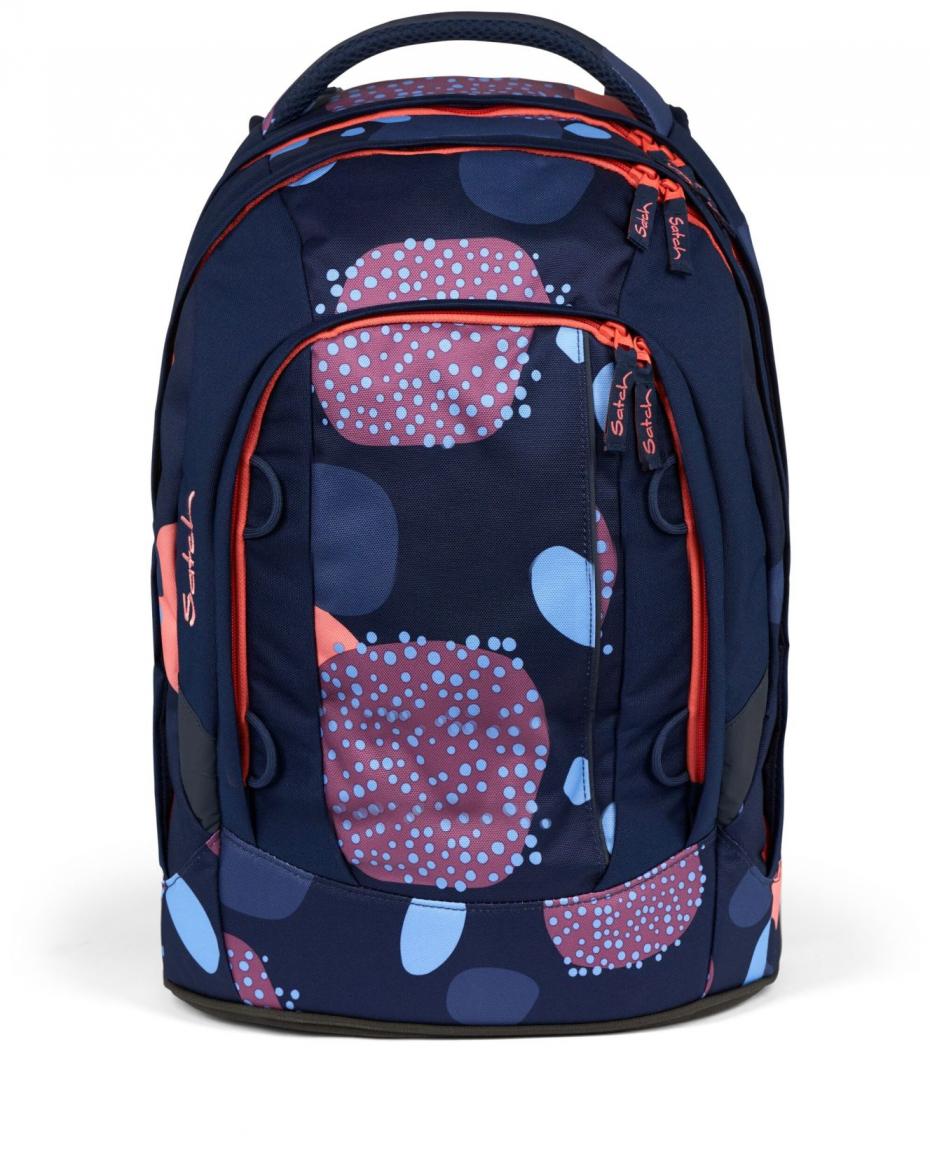 Satch Pack Coral Reef dunkelblau bunt Schulrucksack Ready to Swap