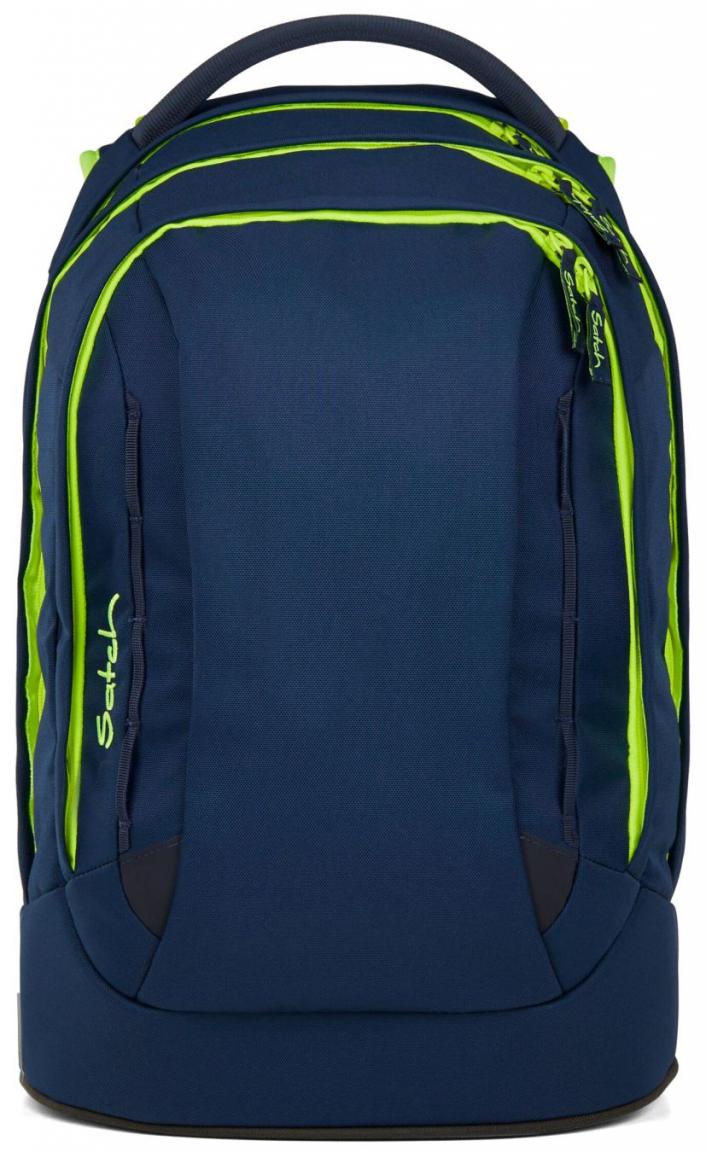 Satch Pack Jugendranzen Toxic Yellow dunkelblau Ready to Swap Neon