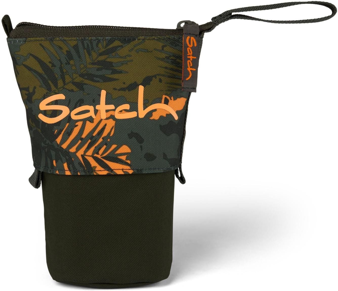 Satch Pencil Slider Toxic Yellow blau neongelb Stiftetasche