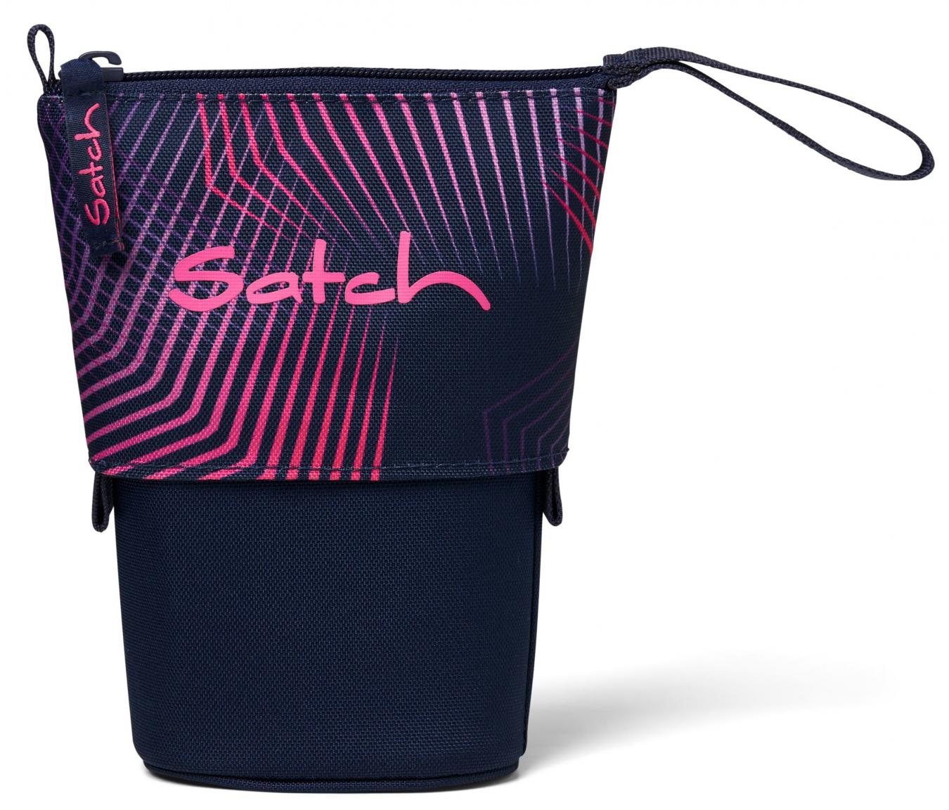 Satch Schüttelpennal klein recycelt Seismic Pink
