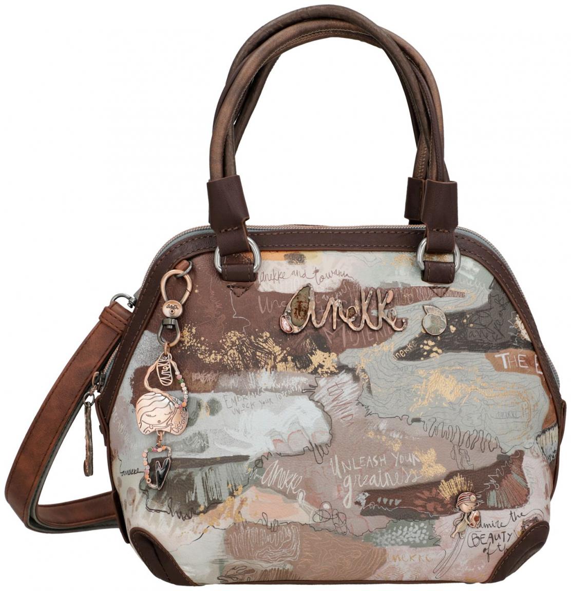 Satchel Small mit bunten Print Anekke Core Outer