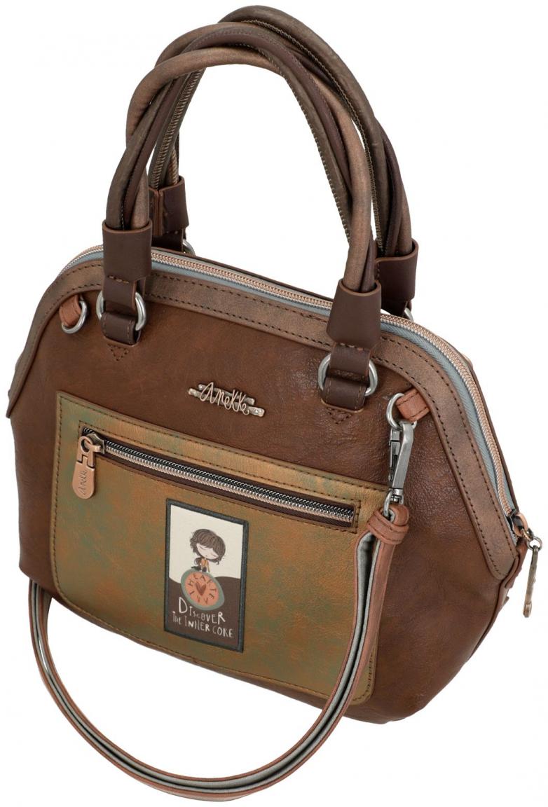 Satchel Small mit bunten Print Anekke Core Outer