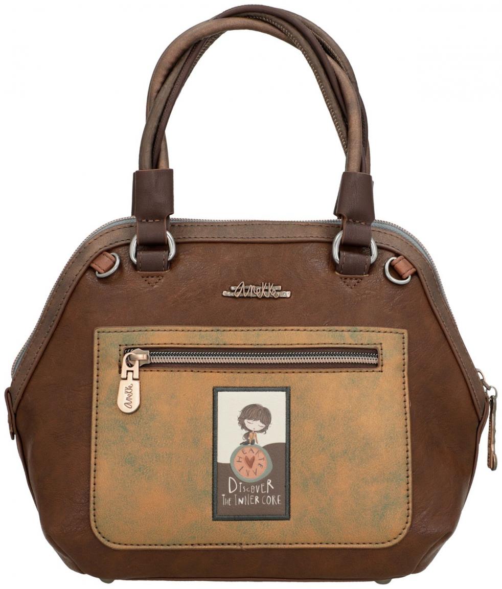 Satchel Small mit bunten Print Anekke Core Outer