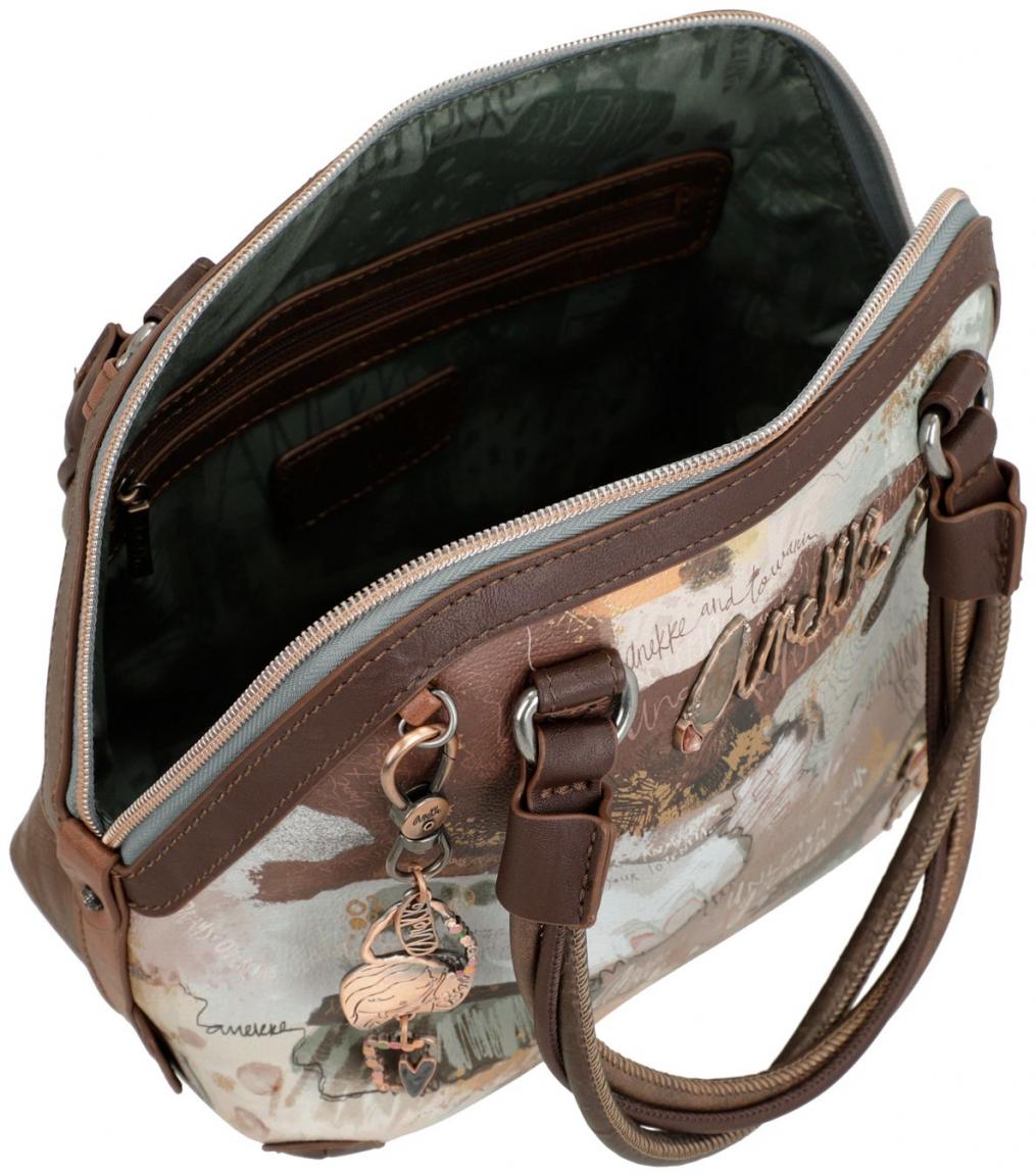 Satchel Small mit bunten Print Anekke Core Outer