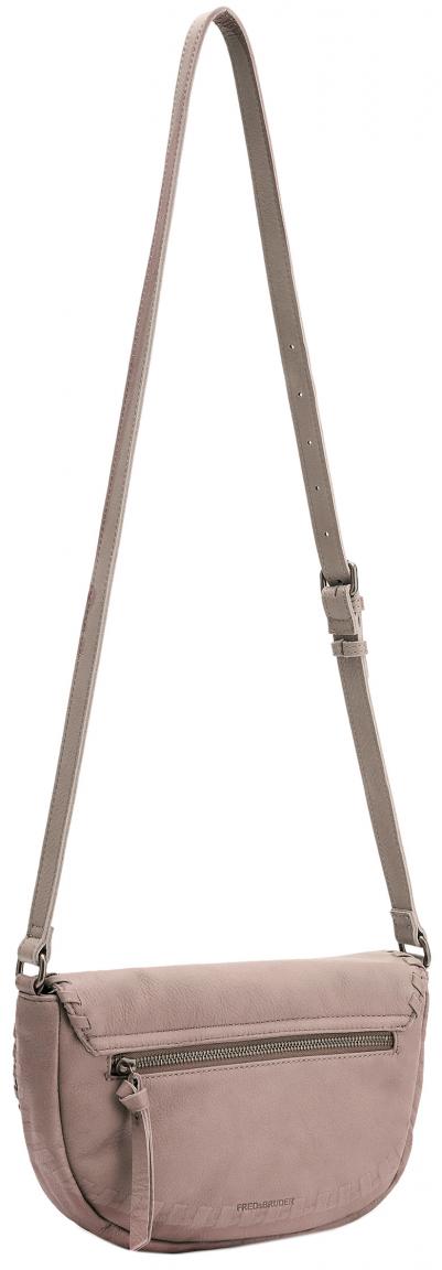 Satteltasche FREDsBRUDER Calm Überschlag Leder Taupe