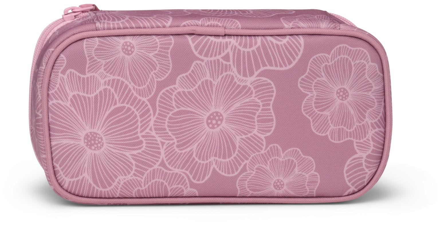 Schlamperpennal rosa Blumenprint Satch Pencil Box Magnolia Dream