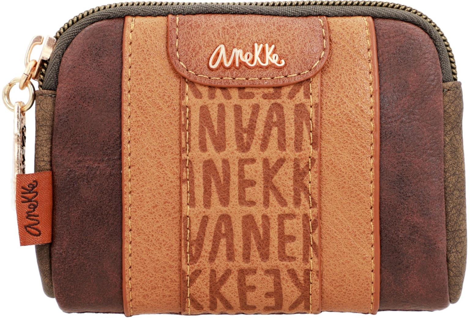 Schlüsseletui braun Zipper Anekke The Forest Urban Elch Logo