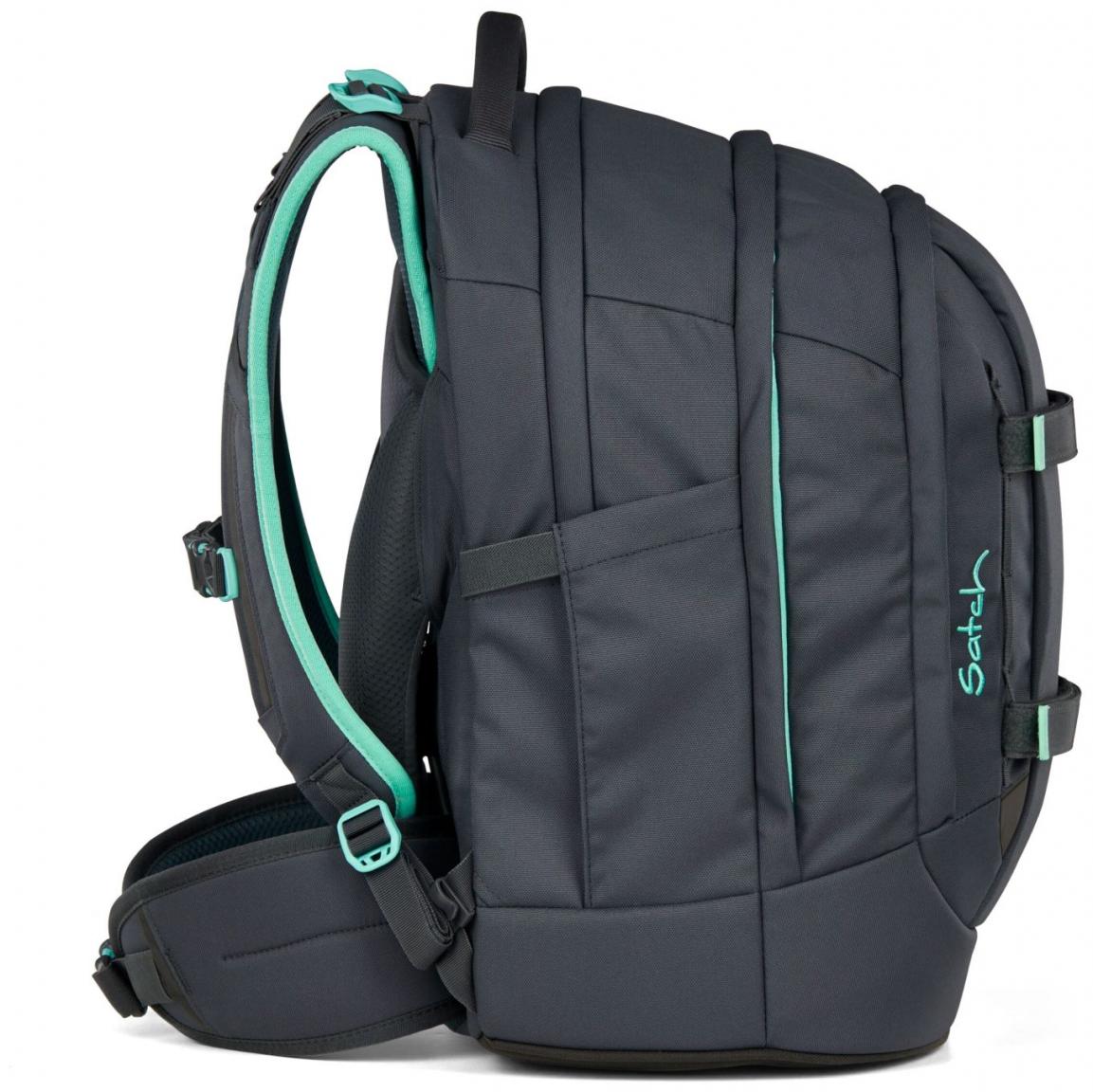 Schulrucksack Mint Phantom dunkelgrau Satch Pack Swap Reflektor