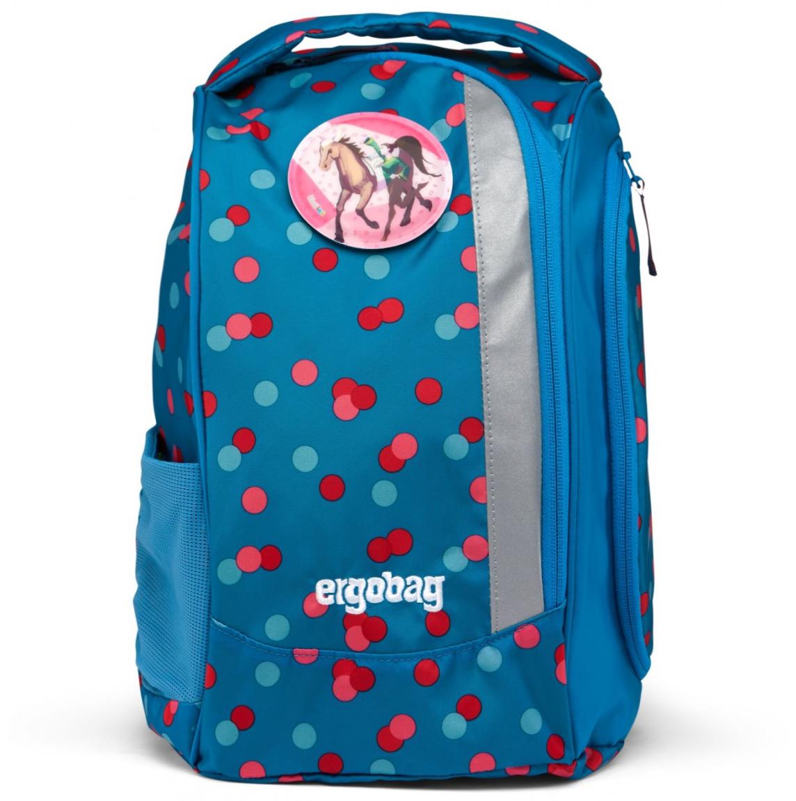 Schultasche Komplettset Punkteprint Ergobag Pack VoltiBär blau