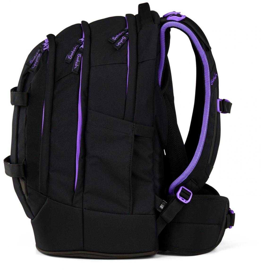 Schultasche Satch Ready Swap Purple Phantom 2.0 ergonomisch