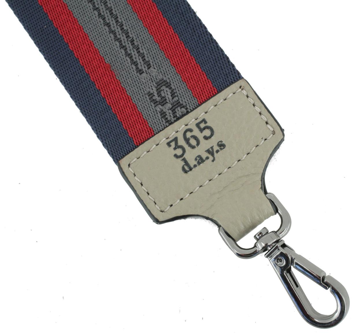 Schulterriemen 365 d.a.y.s Mississippi Taupe verstellbar Streifen