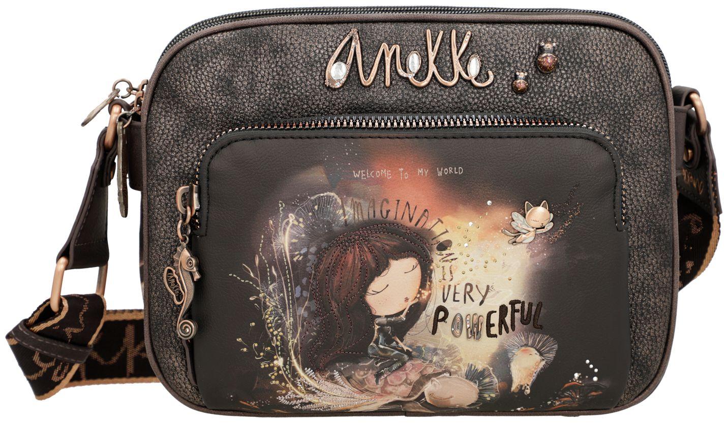 Schultertasche Dreamverse Print Anekke Glitzersteine Traumwelt