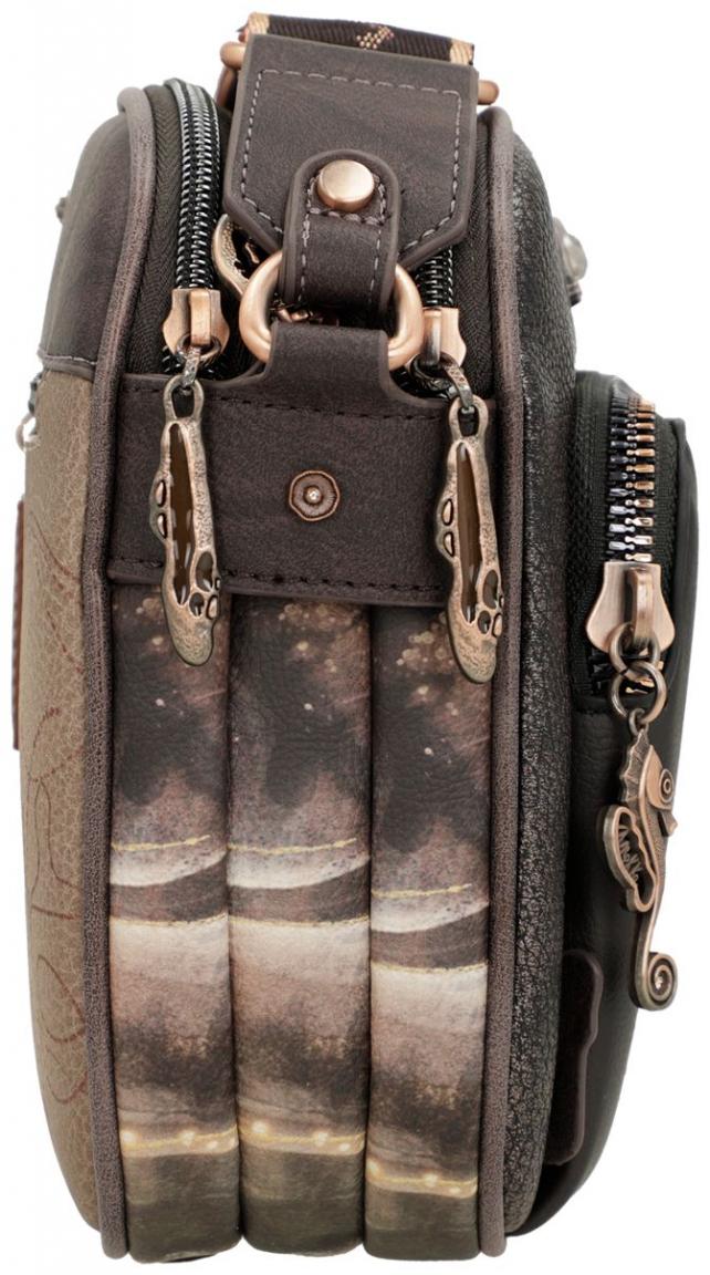 Schultertasche Dreamverse Print Anekke Glitzersteine Traumwelt
