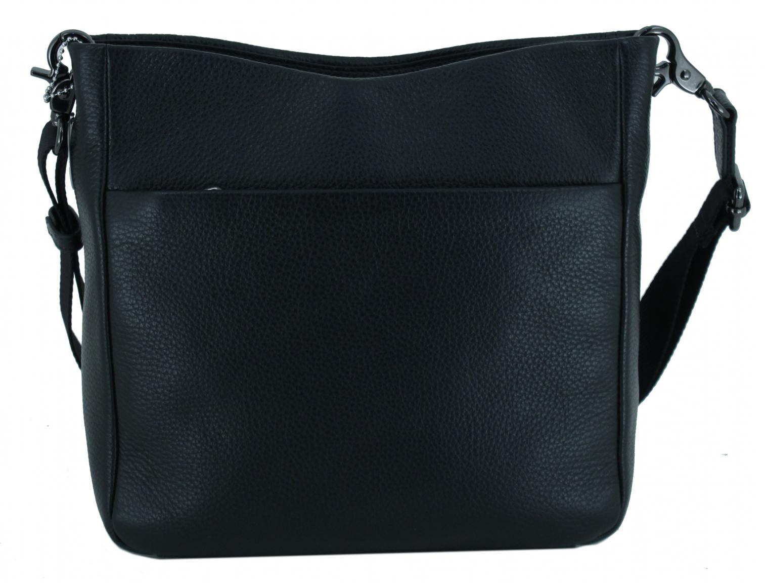 Schultertasche Mandarina Duck Mellow Leather Almond warmweiß