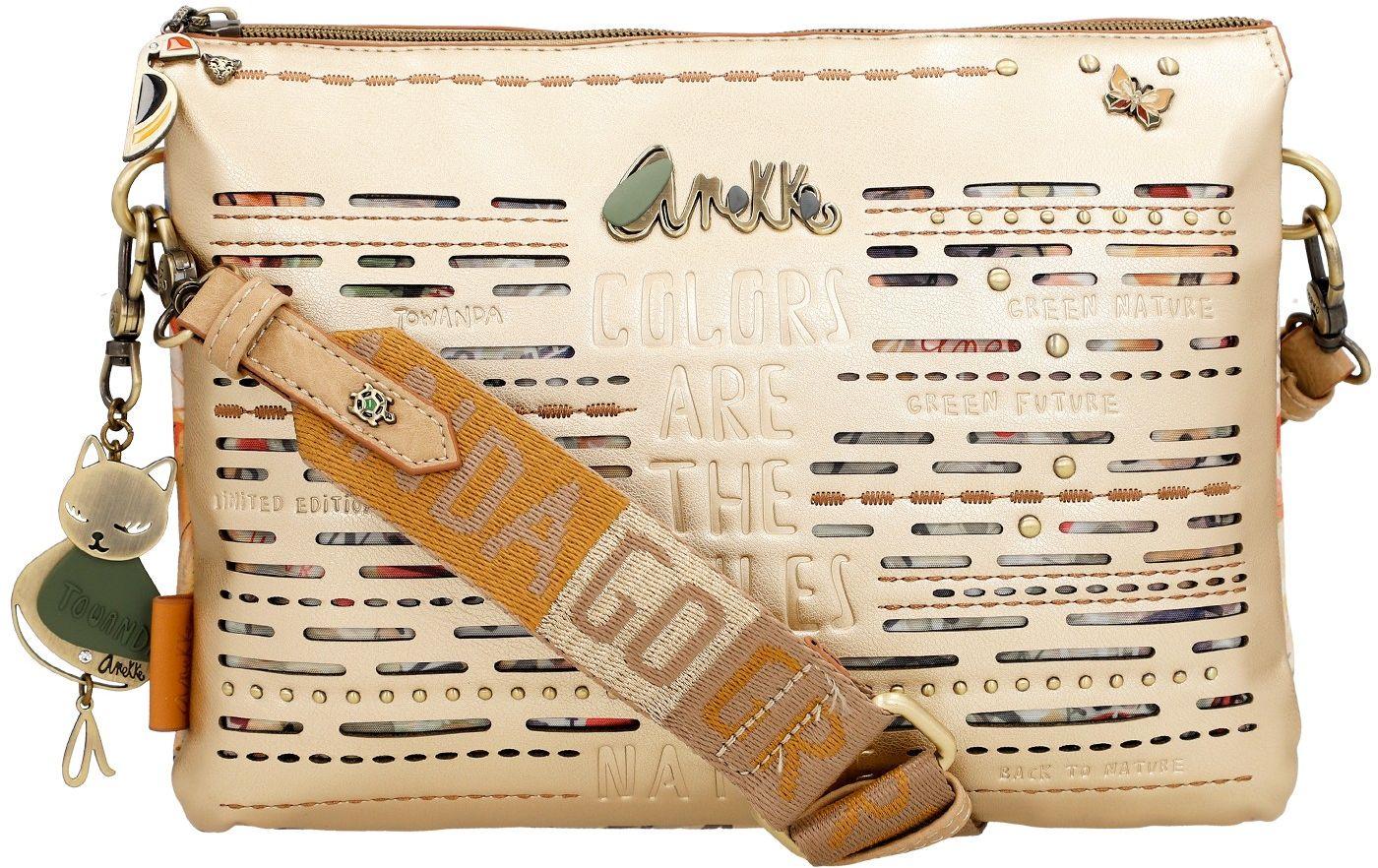 Schultertasche Metallic Anekke Nature Pachamama nachhaltig