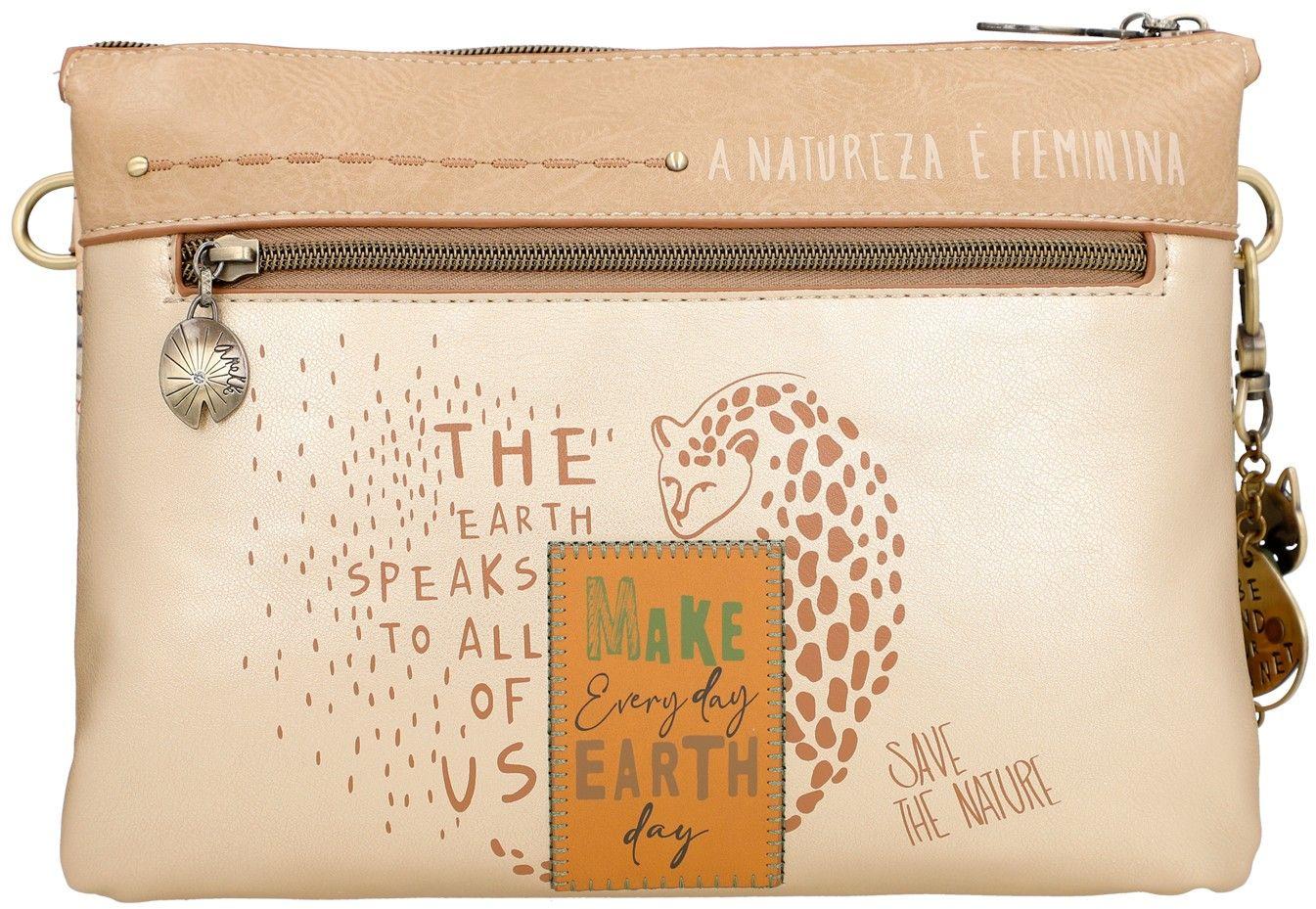 Schultertasche Metallic Anekke Nature Pachamama nachhaltig