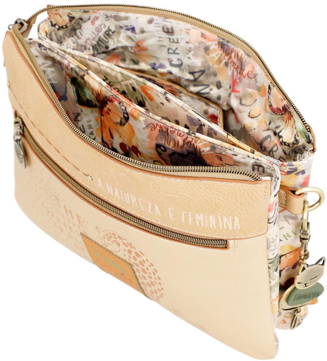 Schultertasche Metallic Anekke Nature Pachamama nachhaltig