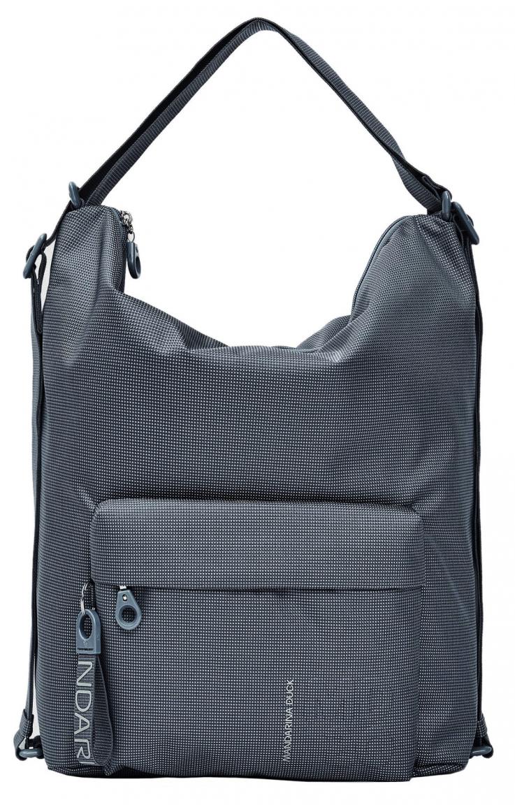 Schultertasche Rucksack grau MD20 Hobo Iron Mandarina Duck
