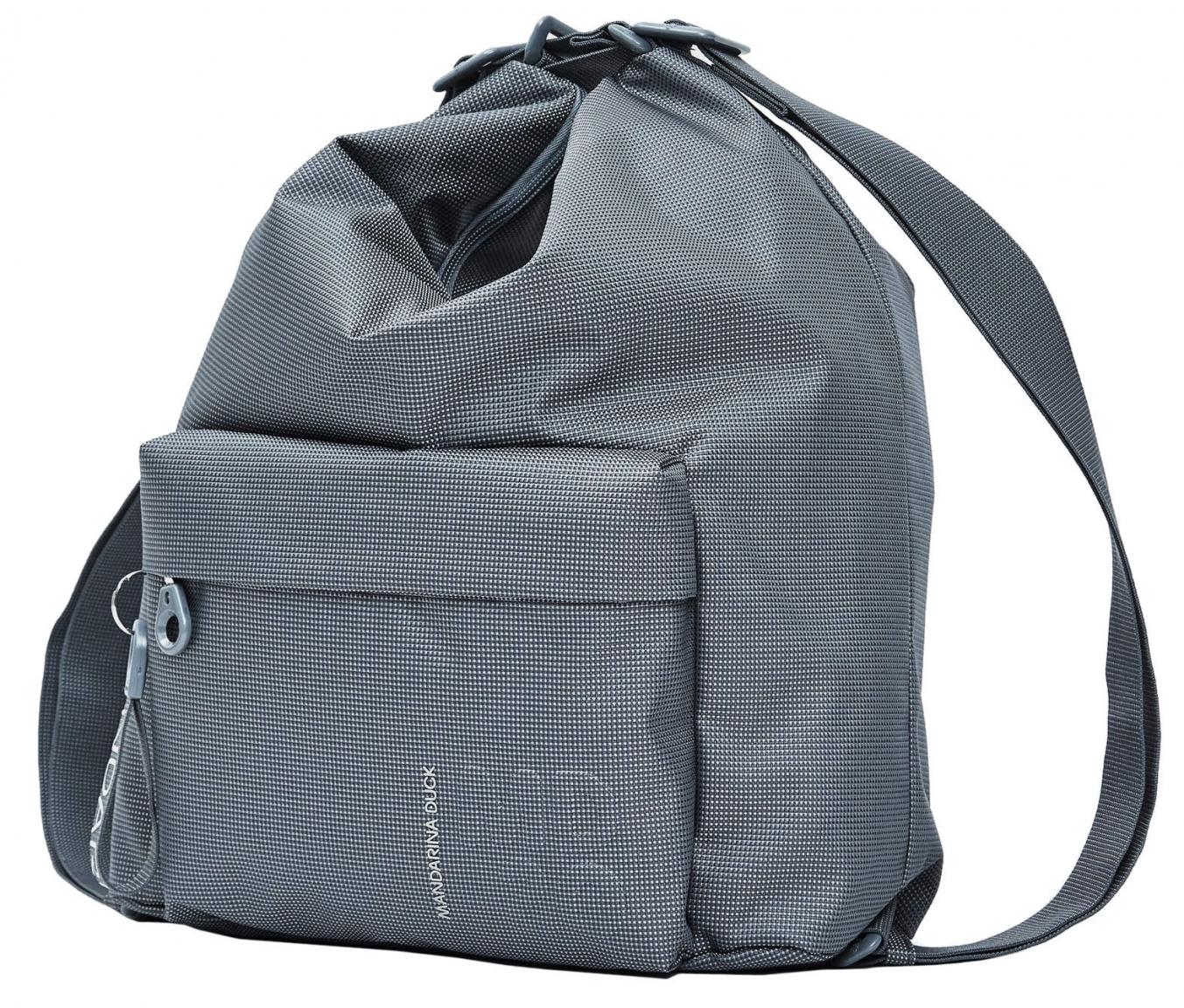 Schultertasche Rucksack grau MD20 Hobo Iron Mandarina Duck