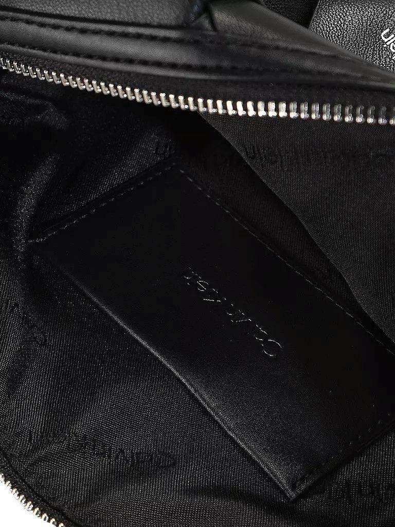 Schultertasche Woven Camera Bag Black Calvin Klein