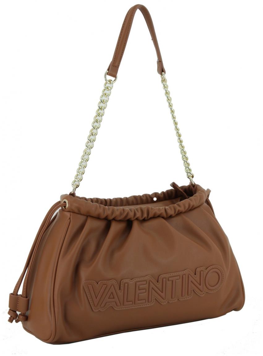 Schultertasche braun Kettenhenkel Valentino Oxford RE Cuoio