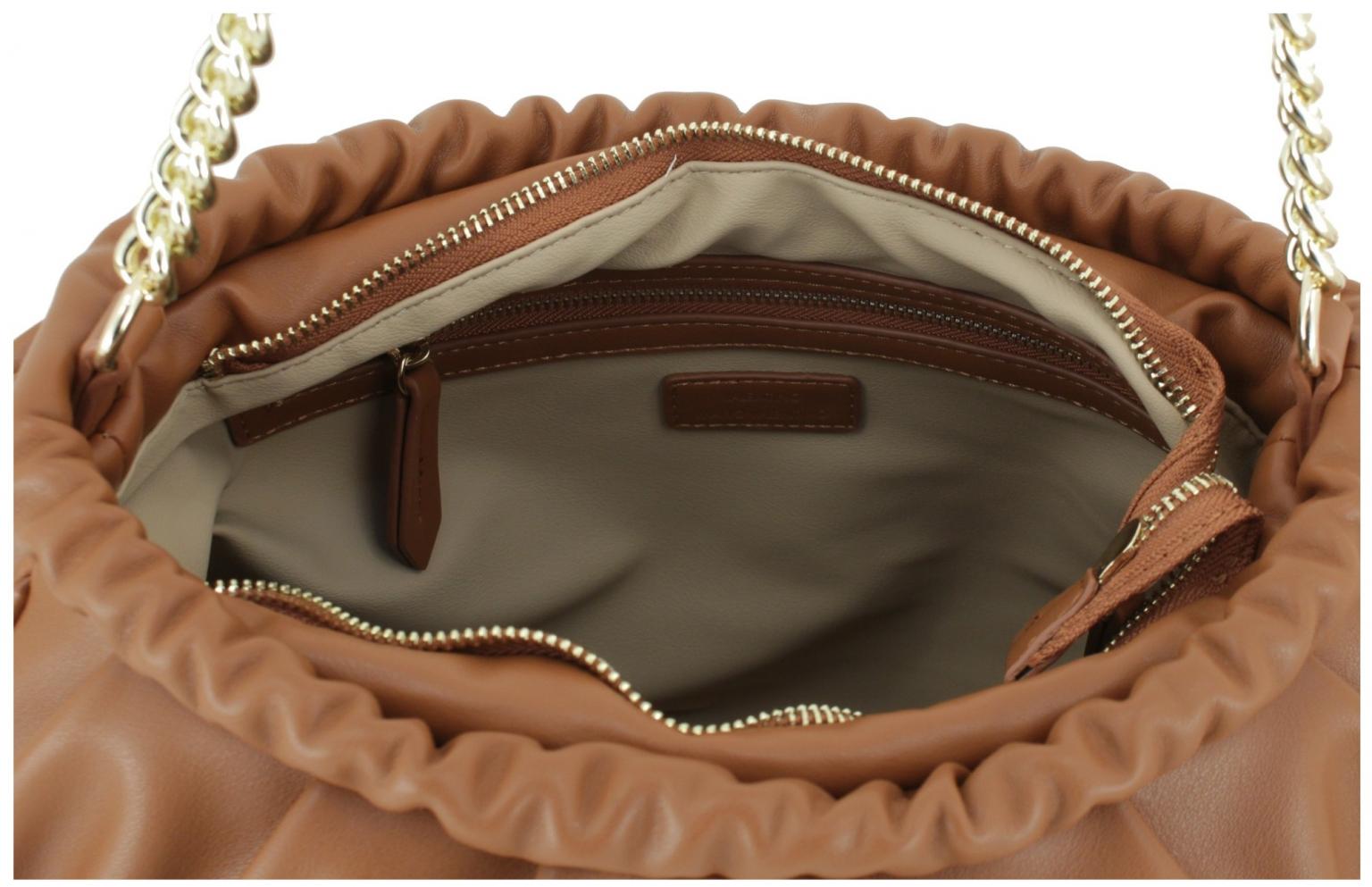 Schultertasche braun Kettenhenkel Valentino Oxford RE Cuoio
