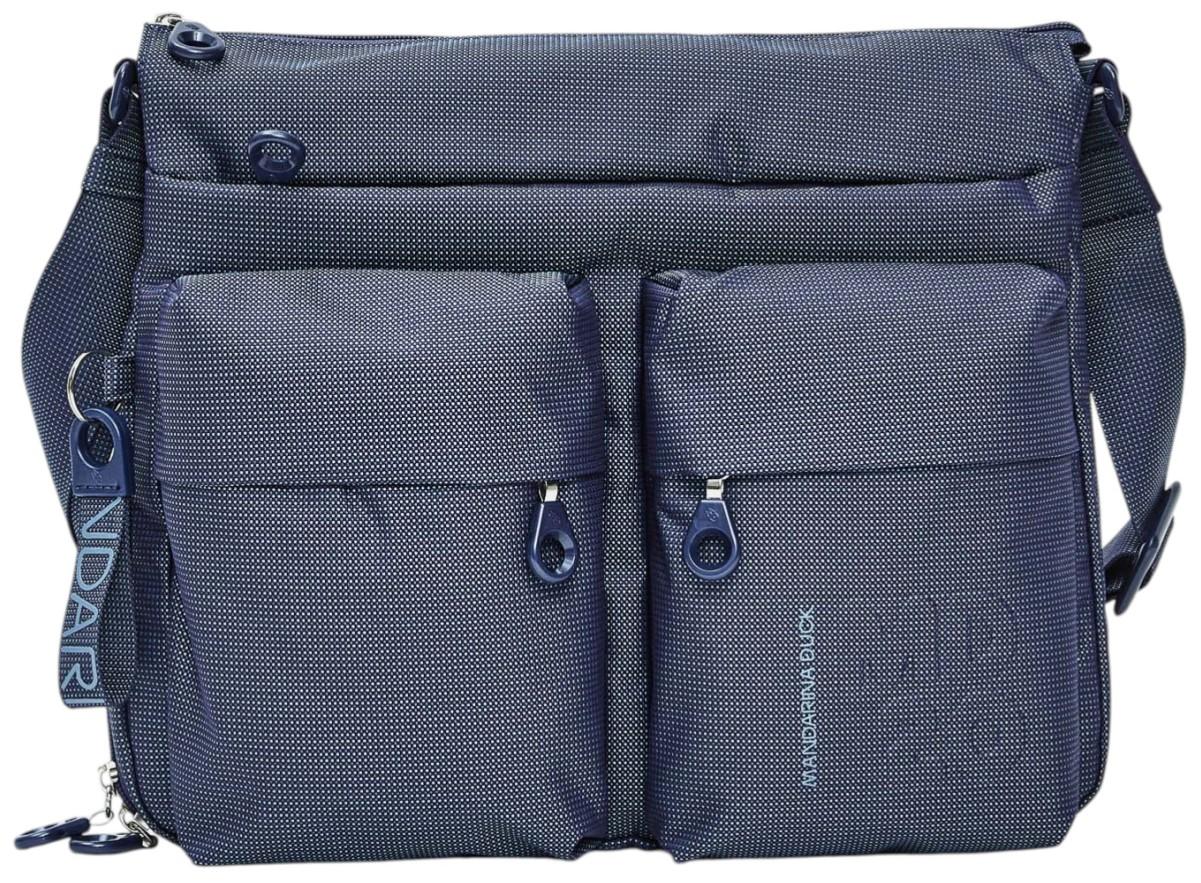 Schultertasche dunkelblau MD20 Crossover Deep Blue Mandarina Duck