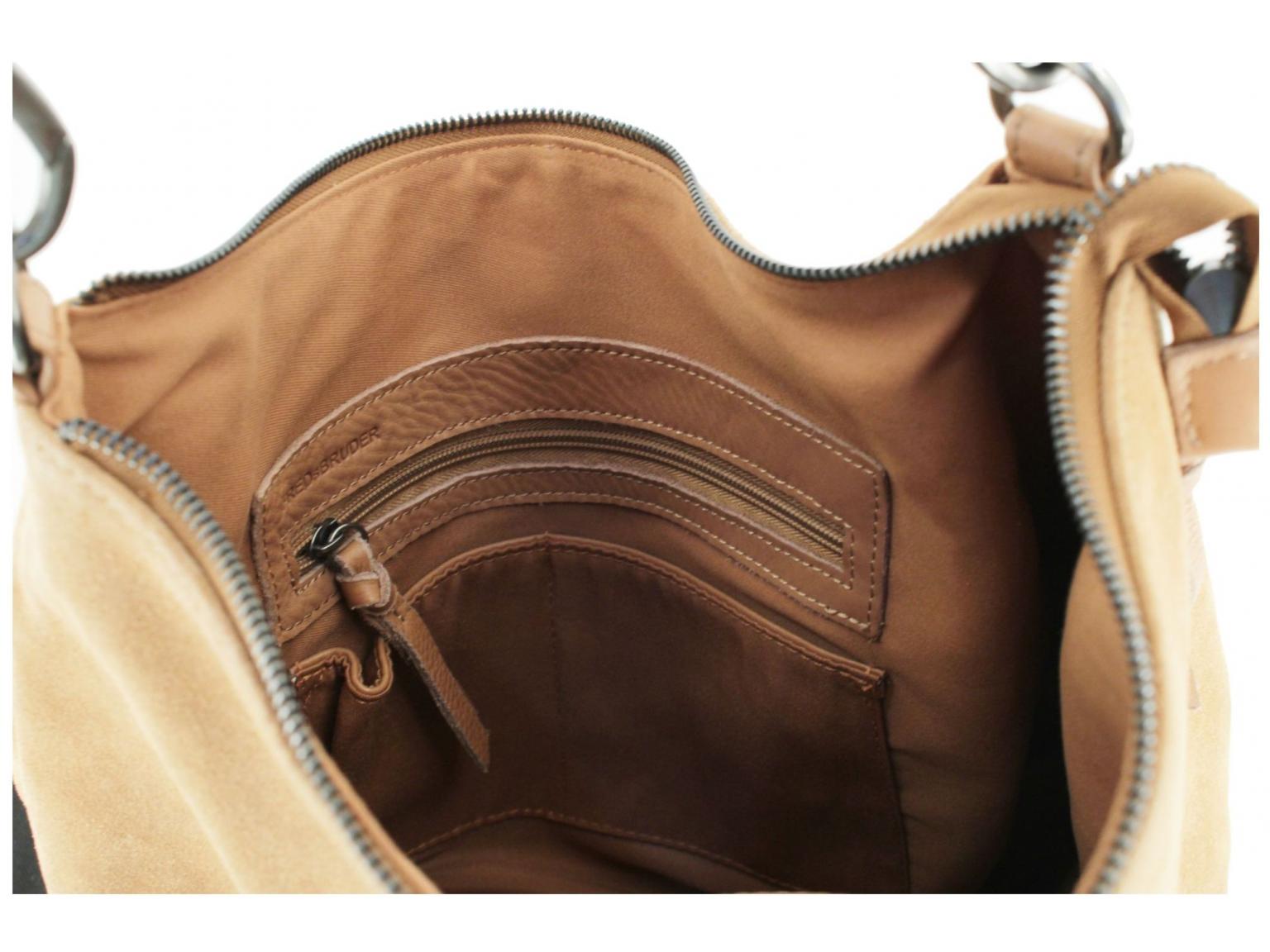 Schultertasche dunkelgrau Velours FREDsBRUDER Jo Big Ball Hobo
