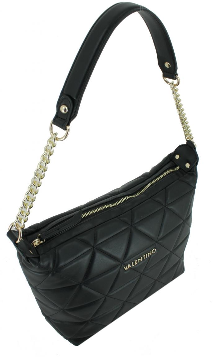 Schultertasche gesteppt schwarz Valentino Carnaby Nero