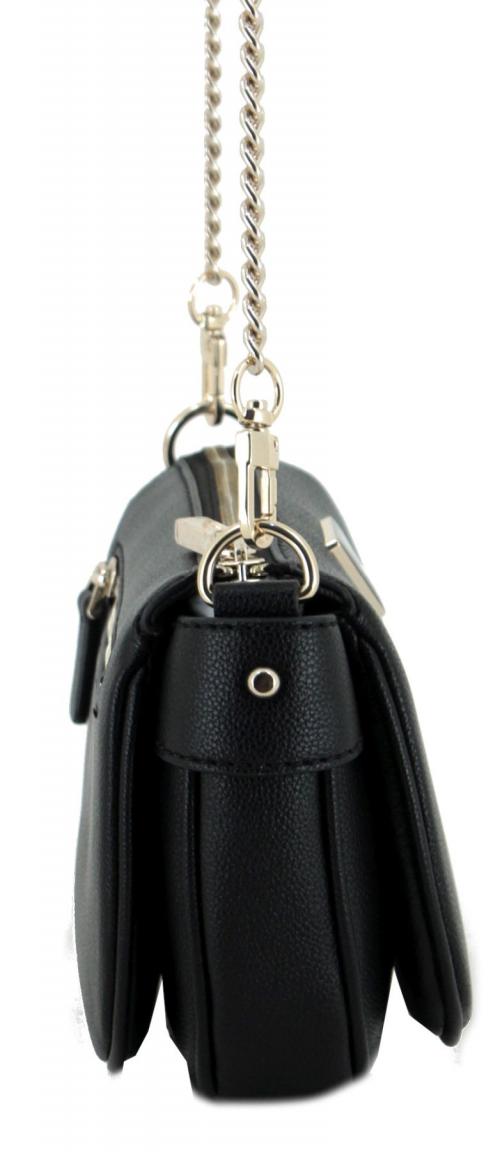 Schultertasche hellbeige Guess Fedora Bone Kettenhenkel