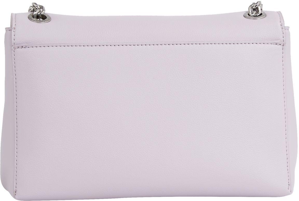 Schultertasche mit Drehverschluss Lila Calvin Klein Re-Lock Crossbody Iris