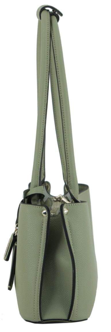 Schultertasche schwarz Guess Meridian dreigeteilt