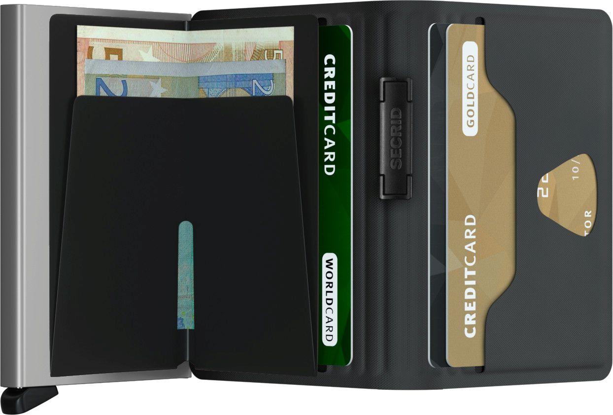 Secrid Bandwallet TPU Black White Datenschutz
