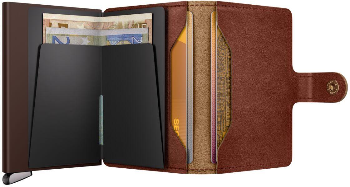 Secrid Basco Whiskey Premium+ braun Lederetui Cardprotector
