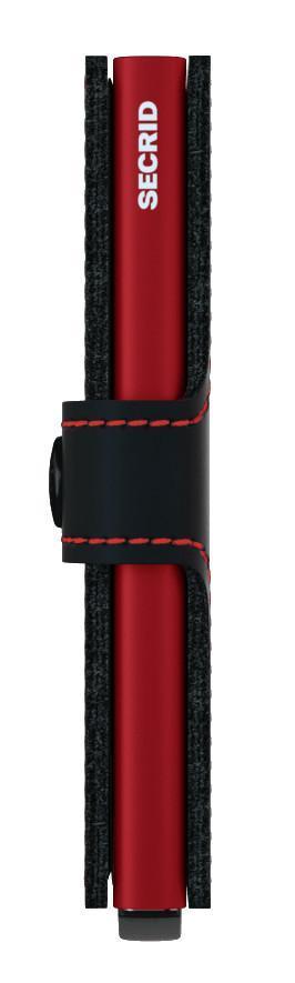 Secrid Kartenetui Miniwallet schwarz rot Matte Black Red