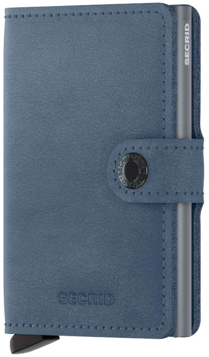 Secrid Miniwallet Kartenetui Leder Original Ice Blue - Blau