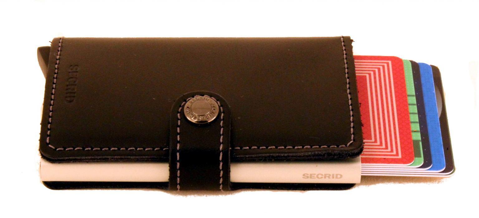Secrid Miniwallet mit Druckknopf Original Emerald