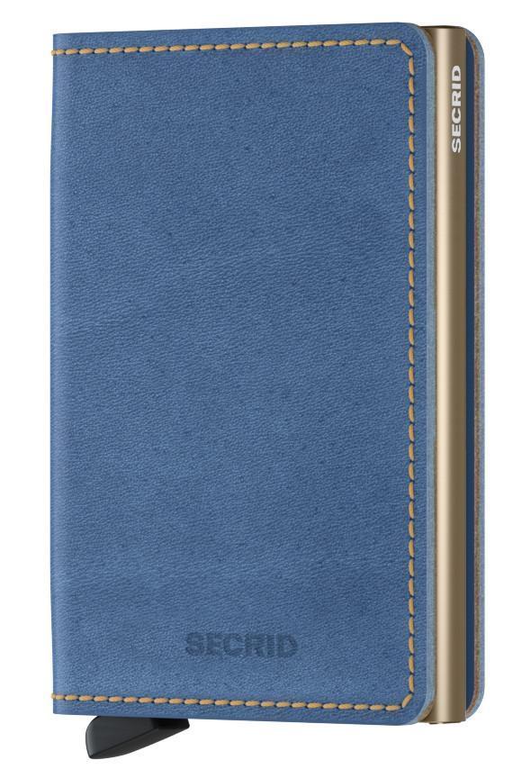 Secrid Slimwallet Indigo 3 Hellblau Sand