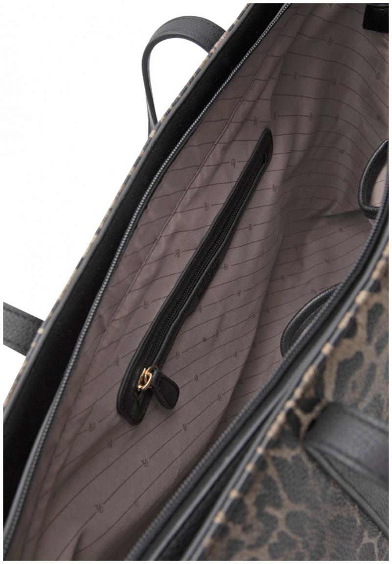 Shopper Leopadenmuster Phaedra L.Credi vegan