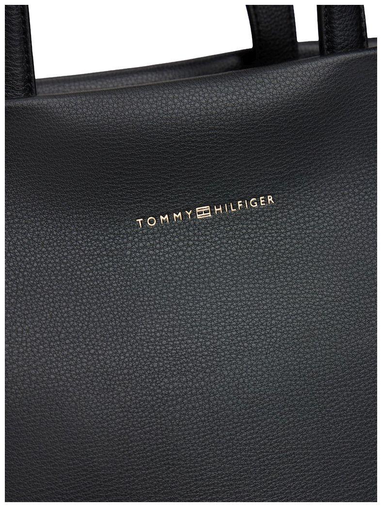 Shopper TH Logotape Tote Black PU