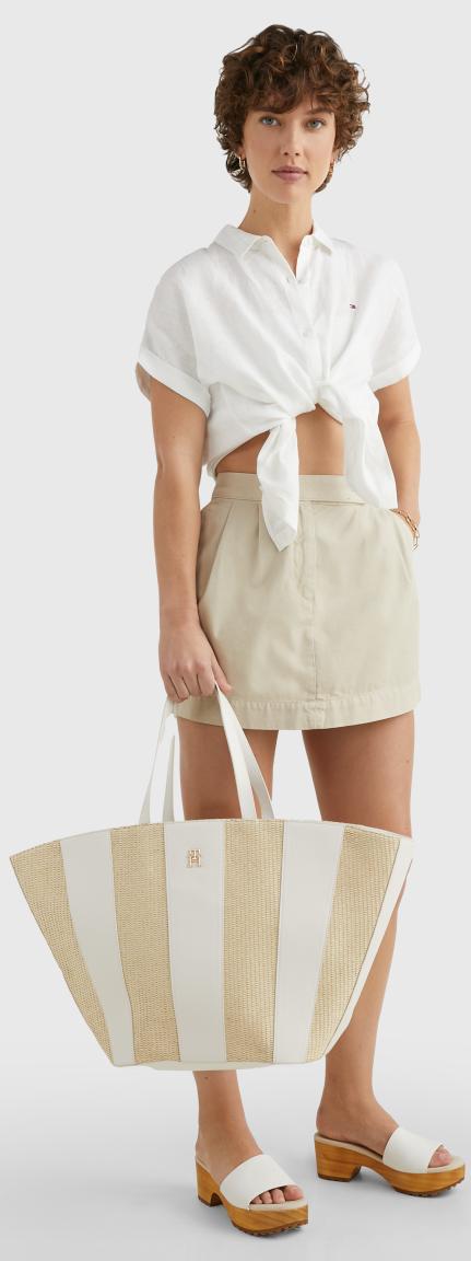 Shoppertasche Bast Tommy Hilfiger Sommer