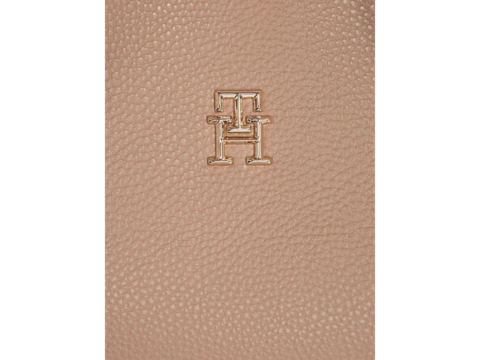 Shoppertasche Hilfiger Emblem Workbag Oat Milk Nude